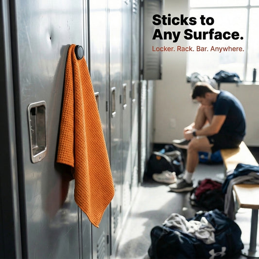 SnapDry™ Magnetic Gym Towel